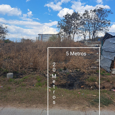 Se vende lote de 5 x 20 en Jardines del Atlantico, Palencia, Guatemala